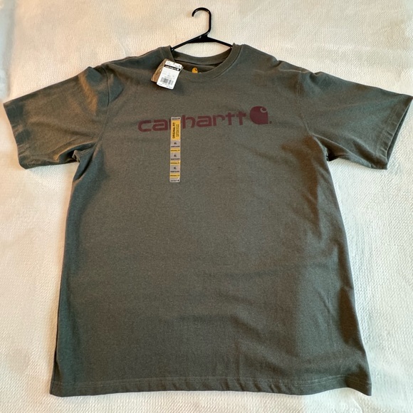 Carhartt Men’s LOOSE FIT HEAVYWEIGHT SHORT-SLEEVE LOGO GRAPHIC T-SHIRT - Picture 1 of 3